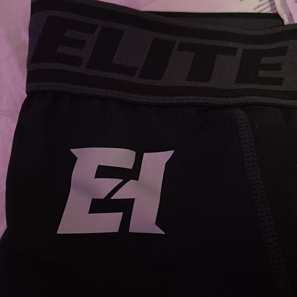 Elite Hockey Protective Compression Pants, Size Senior Small - Picture 2 of 8